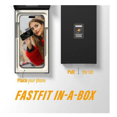 PanzerGlass Ulte Wide Fit Screen Protector with Fastfit in-a-box for iPhone Air